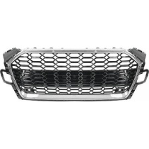 AUDI A5/S5 F5 19+ Honeycomb Krom/Svart Sportgrill RS-Look (med PDC) DIEDERICHS